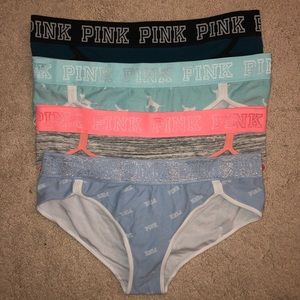 PINK Set of 4 Women’s Underwear